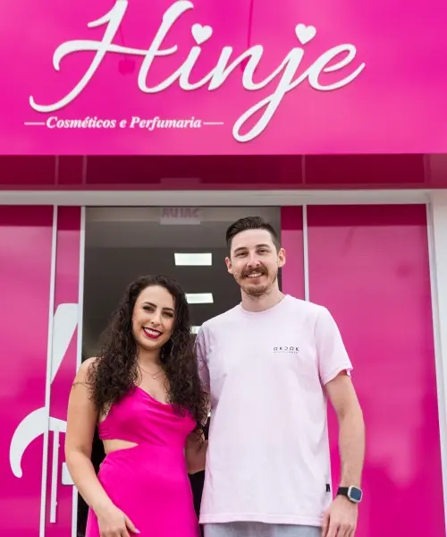 Inauguração da Hinje Cosméticos