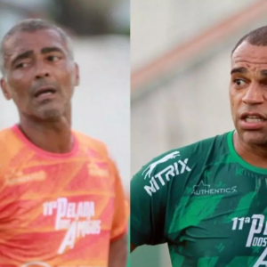 Craques: Romário e Denilson marcam presença em eventos esportivos na região