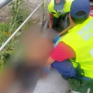 Ciclista cai em Rio Perequê durante queda na Ponte Balsa em Itapema